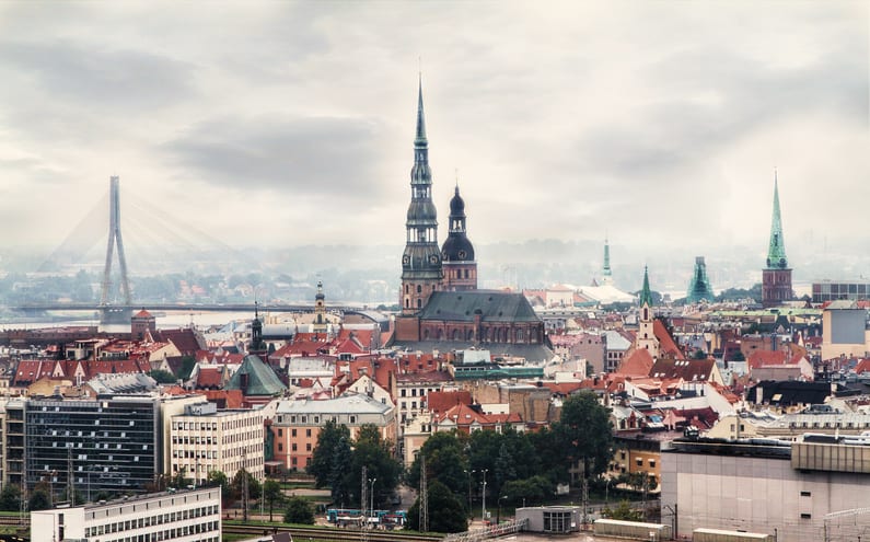 Riga skyline